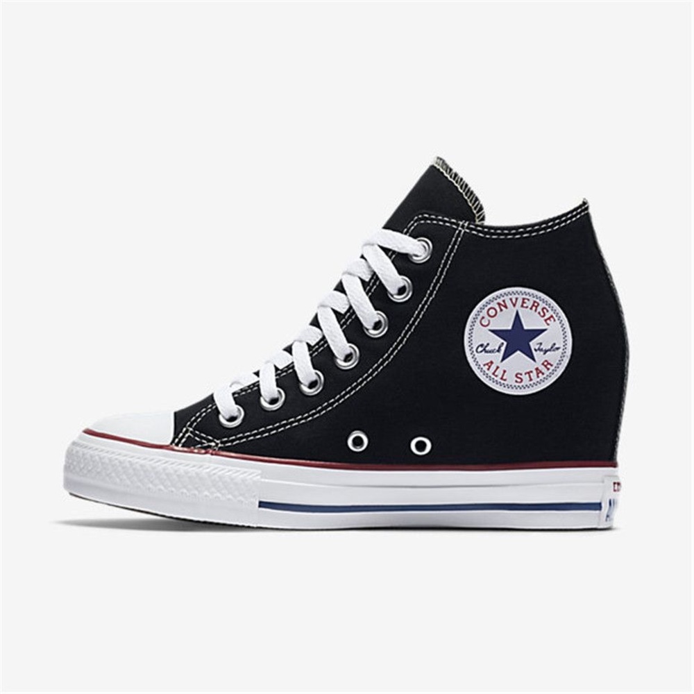 Converse Black Wedges